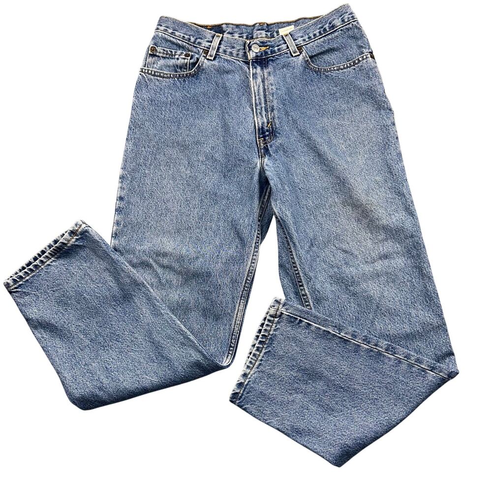Vintage Levi's Jeans 550 Relaxed FIt Tapered Leg High Rise Mom Jeans 30" waist - Picture 5 of 11